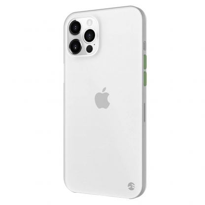 SwitchEasy 0.35 UltraSlim Case - тънък полипропиленов кейс 0.35 мм. за iPhone 12 Pro Max (бял-прозрачен) 7