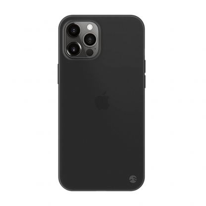 SwitchEasy 0.35 UltraSlim Case - тънък полипропиленов кейс 0.35 мм. за iPhone 12 Pro Max (черен-прозрачен) 2
