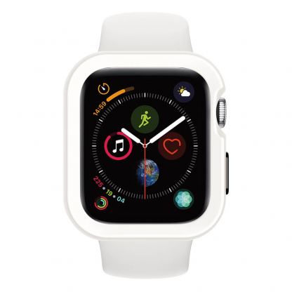 SwitchEasy Colors Case - термополиуретанов удароустойчив кейс за Apple Watch 40mm (бял) 5