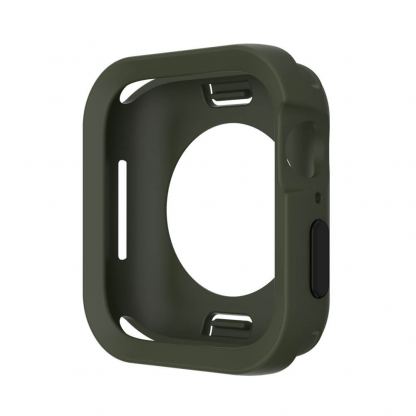 SwitchEasy Colors Case - термополиуретанов удароустойчив кейс за Apple Watch 40mm (тъмнозелен) 3