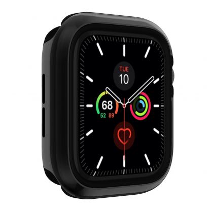SwitchEasy Odyssey Case - удароустойчив хибриден кейс за Apple Watch 44mm (тъмносив) 4