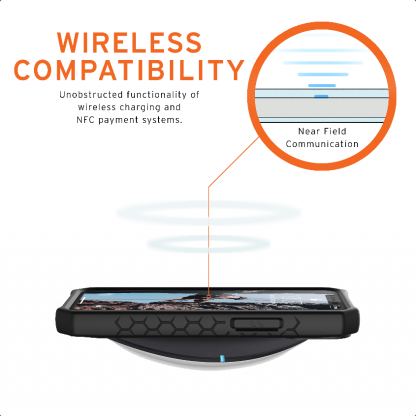 Urban Armor Gear Monarch Case - удароустойчив хибриден кейс за iPhone 12 Mini (син) 8