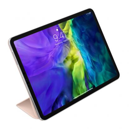 Apple Smart Folio - оригиналнен калъф за iPad Pro 11 (2020), iPad Pro 11 (2018) (светлорозов)  2
