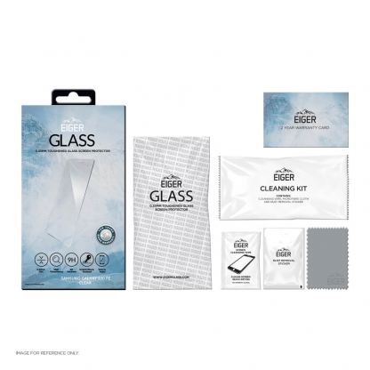 Eiger Tempered Glass Protector 2.5D - калено стъклено защитно покритие за дисплея на Samsung Galaxy S20 FE (прозрачен) 2