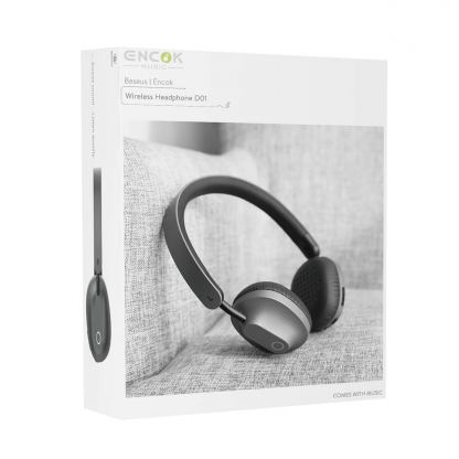 Baseus Encok Wireless Bluetooth Headphones D01 - безжични блутут слушалки за мобилни устройства (черен) 2