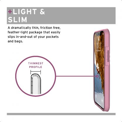 Urban Armor Gear U Anchor Case - удароустойчив хибриден кейс за iPhone 12 Mini (розов) 6