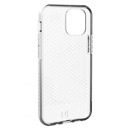 Urban Armor Gear Lucent Case - удароустойчив силиконов калъф за iPhone 12 Mini (прозрачен) 5