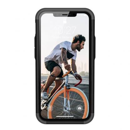 Urban Armor Gear Civilian - удароустойчив хибриден кейс за iPhone 12 mini (тъмносин) 4