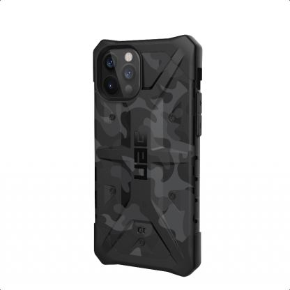 Urban Armor Gear Pathfinder SE Camo Case - удароустойчив хибриден кейс за iPhone 12 Pro Max (сив камуфлаж) 3