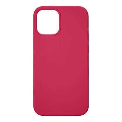 Tactical Velvet Smoothie Cover - силиконов калъф за iPhone 12, iPhone 12 Pro (розов)