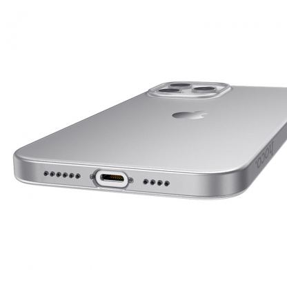 Hoco Thin Series PP Protective Case - тънък полипропиленов кейс (0.40 mm) за iPhone 12, iPhone 12 Pro (прозрачен) 3