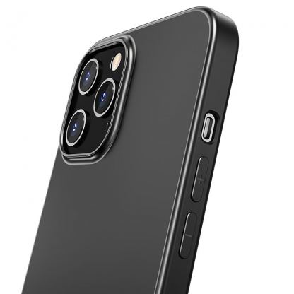 Hoco Fascination Series TPU Protective Case - силиконов (TPU) калъф за iPhone 12 Pro Max (черен)  8