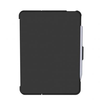 Urban Armor Gear Scout Case - удароустойчив хибриден кейс от най-висок клас за iPad Air 4 (2020), iPad Pro 11 (2020), iPad Pro 11 (2018) (черен) 12