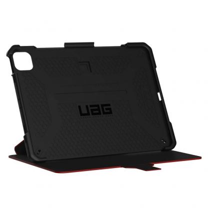 Urban Armor Gear Metropolis Case - удароустойчив хибриден кейс от най-висок клас за iPad Air 4 (2020), iPad Pro 11 (2020), iPad Pro 11 (2018) (червен) 12