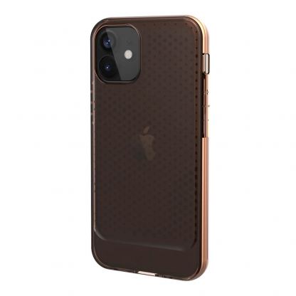 Urban Armor Gear Lucent Case - удароустойчив силиконов калъф за iPhone 12 mini (оранжев) 2