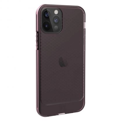 Urban Armor Gear Lucent Case - удароустойчив силиконов калъф за iPhone 12, iPhone 12 Pro (розов-прозрачен) 2