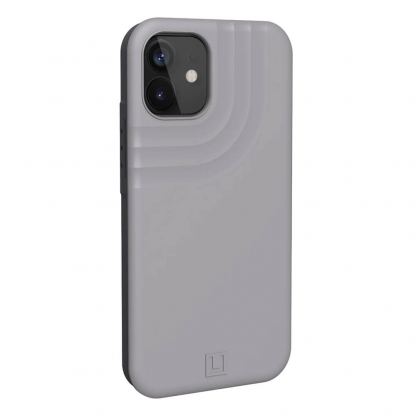 Urban Armor Gear U Anchor Case - удароустойчив хибриден кейс за iPhone 12 mini (сив) 3