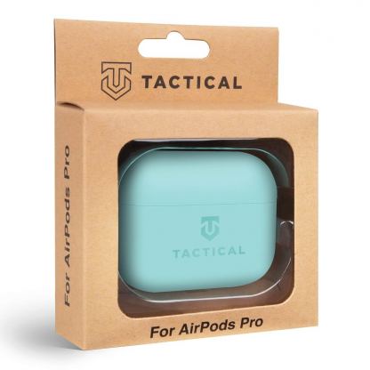 Tactical TPU Velvet Smoothie Case - термополиуретанов (TPU) удароустойчив калъф за Apple AirPods Pro (светлосин)  2