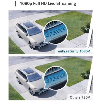 Anker EufyCam 2C 3-Cam Kit Wireless Home Security Camera System - домашна система за видеонаблюдение с 3 броя камери (бял) 3