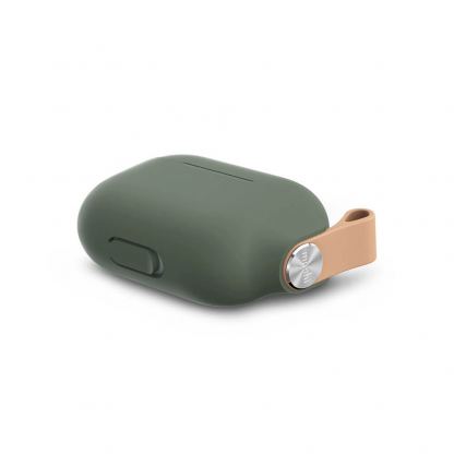 Moshi Pebbo Detachable Wrist Strap Case - силиконов кейс с каишка за Apple Airpods Pro (зелен) 3