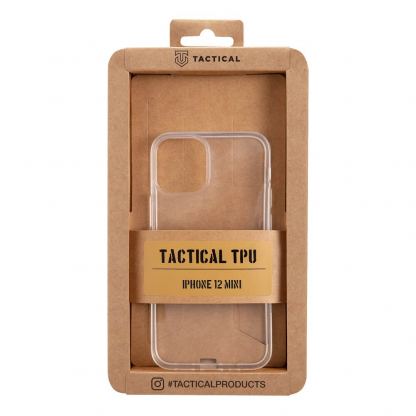 Tactical TPU Cover - силиконов (TPU) калъф за iPhone 12 mini (прозрачен)  2