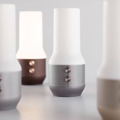 Lexon LA106MX Terrace Lamp, Bluetooth Speaker And Power Bank - дизайнерска LED лампа с 6W спийкър и 4000 mAh външна батерия (кафяв) 4