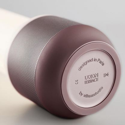 Lexon LA106MX Terrace Lamp, Bluetooth Speaker And Power Bank - дизайнерска LED лампа с 6W спийкър и 4000 mAh външна батерия (кафяв) 6