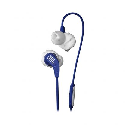 JBL Endurance Run - безжични Bluetooth слушалки с микрофон за мобилни устройства (син)  2