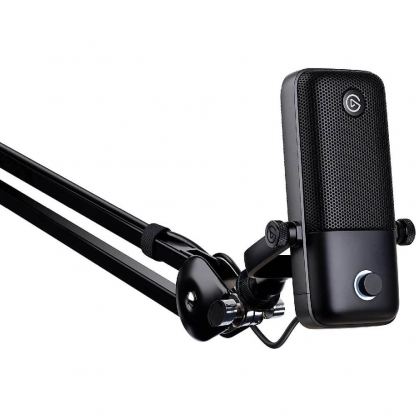 Elgato Wave:1 Premium USB Condenser Microphone - професионален настолен USB микрофон за запис и стрийминг (черен) 10