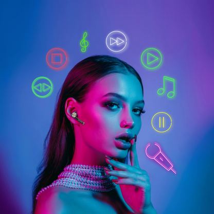 4smarts TWS Bluetooth Headphones Pebble - безжични Bluetooth слушалки с микрофон за мобилни устройства (светлосив) 6