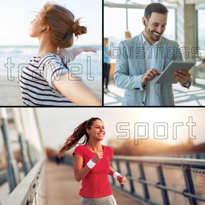 4smarts TWS Bluetooth Headphones Pebble - безжични Bluetooth слушалки с микрофон за мобилни устройства (светлосив) 12