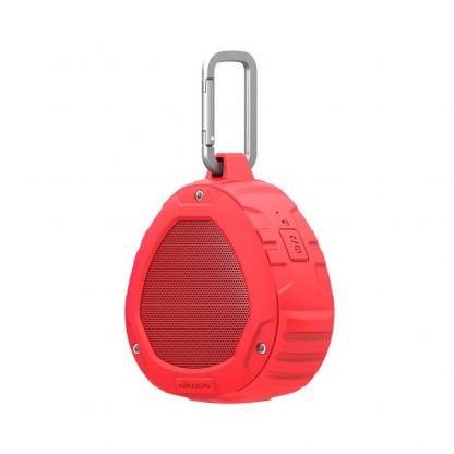 Nillkin S1 PlayVox Wireless Speaker - безжичен водо и удароустойчв Bluetooth спийкър с микрофон (червен)