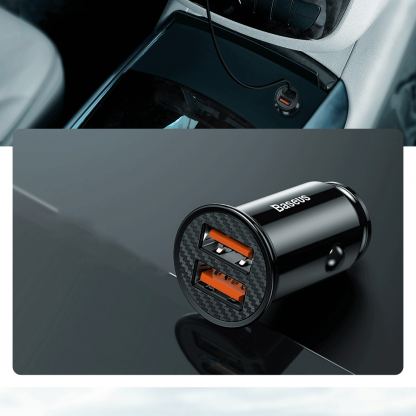 Baseus 5in1 Vehicle Bracket Wireless Charger 10W (WXHW01-B01) - поставка за радиатора и таблото на кола с безжично зареждане за Qi съвместими смартфони (черен) 13