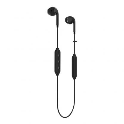 Happy Plugs Wireless II Earbuds - безжични Bluetooth слушалки с микрофон за мобилни устройства (черен)  2