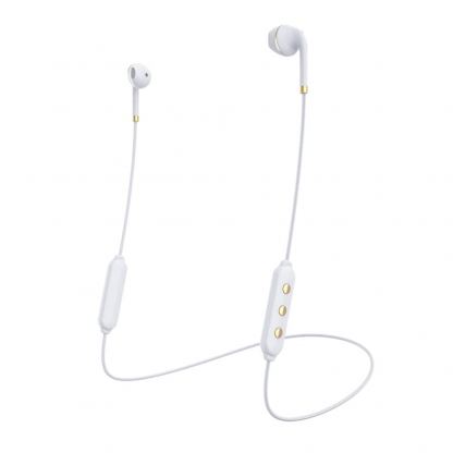 Happy Plugs Wireless II Earbuds - безжични Bluetooth слушалки с микрофон за мобилни устройства (бял)  3