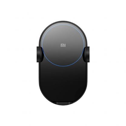 Xiaomi Mi 20W Wireless Phone Car Charger - поставка за кола за безжично зареждане на QI съвместими устройства с ширина до 8.1 см (черен) 2