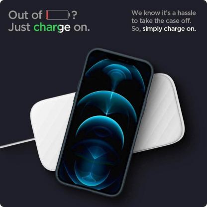 Spigen Thin Fit Case - качествен тънък матиран кейс за iPhone 12 Pro Max (тъмносив) 9