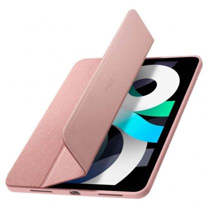 Spigen Urban Fit Case - термополиуретанов (TPU) кейс и поставка за iPad Air 4 (2020) (розово злато) 5