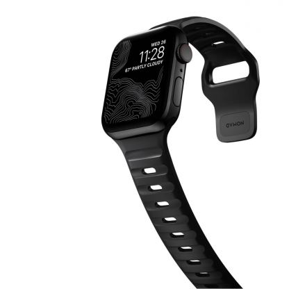Nomad Sport Strap V2 - силиконова каишка за Apple Watch 42мм, 44мм (черен) 8