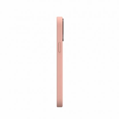 SwitchEasy MagSkin Case - тънък силиконов кейс с вграден магнитен конектор (MagSafe) за iPhone 12, iPhone 12 Pro (розов) 4
