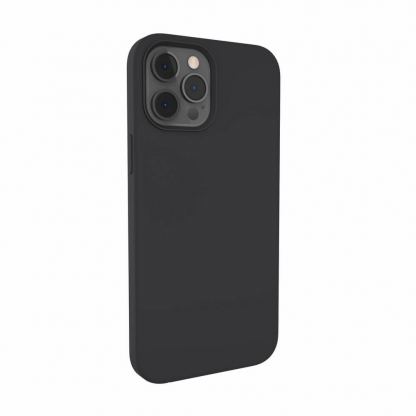 SwitchEasy MagSkin Case - тънък силиконов кейс с вграден магнитен конектор (MagSafe) за iPhone 12, iPhone 12 Pro (черен) 2