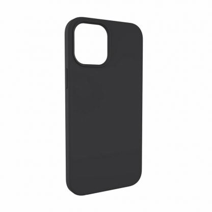 SwitchEasy MagSkin Case - тънък силиконов кейс с вграден магнитен конектор (MagSafe) за iPhone 12, iPhone 12 Pro (черен) 6