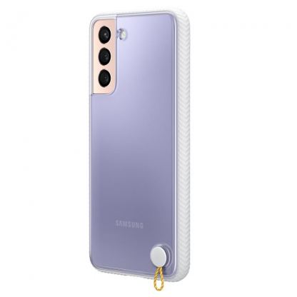 Samsung Protective Hard Cover EF-GG996CW - оригинален хибриден кейс за Samsung Galaxy S21 Plus (бял) 3