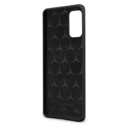Mercedes-Benz Silicone Cover - силиконов (TPU) калъф за Samsung Galaxy S20 Plus (черен) 3