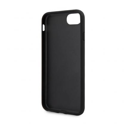 Guess Croco Cover - дизайнерски кожен кейс за iPhone SE (2020), iPhone 8, iPhone 7 (син) 3