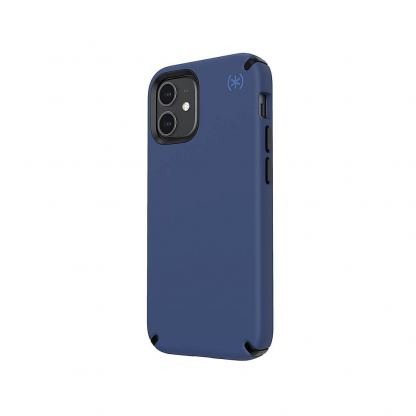 Speck Presidio 2 Pro Case - удароустойчив хибриден кейс за iPhone 12 Mini (тъмносин) 2