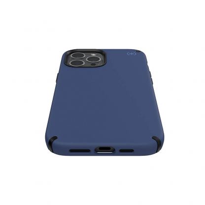Speck Presidio 2 Pro Case - удароустойчив хибриден кейс за iPhone 12 Pro Max (тъмносин) 4