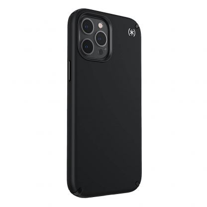 Speck Presidio 2 Pro Case - удароустойчив хибриден кейс за iPhone 12 Pro Max (черен) 2