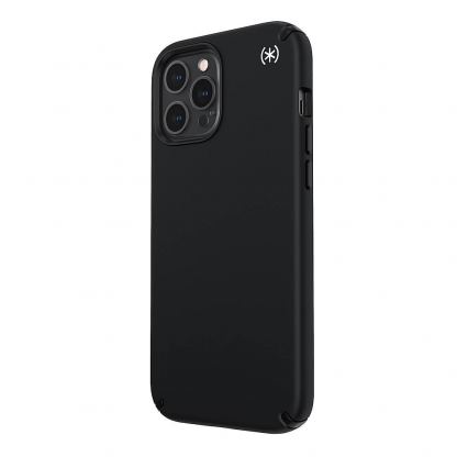 Speck Presidio 2 Pro Case - удароустойчив хибриден кейс за iPhone 12 Pro Max (черен) 8