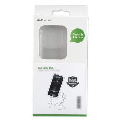 4smarts Hard Cover Ibiza - хибриден удароустойчив кейс за Samsung Galaxy S21 Plus (прозрачен) 4